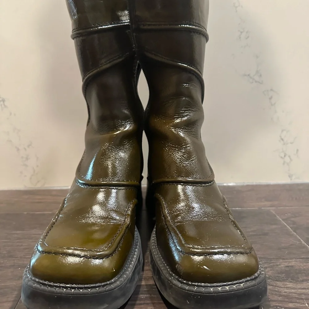 MIISTA Malene Khaki Boots - Picture 3 of 8